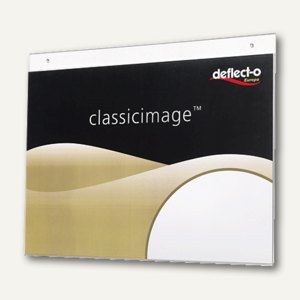 Plakatträger für Wandmontage