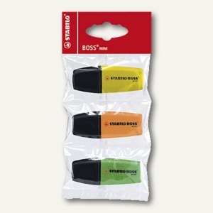 Boss Minipack 3er Set gelb