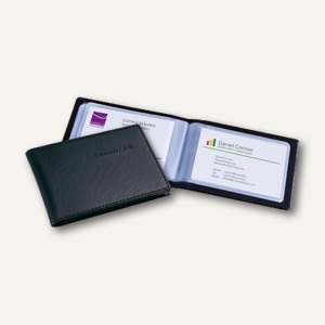 Visitenkartenmappe Lederoptik