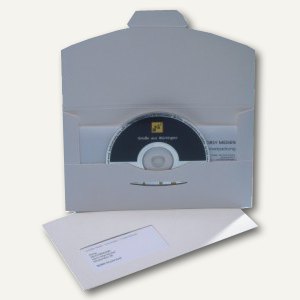 Versandkuverts DiscMail CD1 m. Fenster links