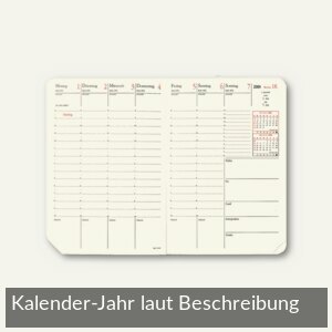 Geschäftbus Prestige Kalender-Einlage - 10 x 15 cm