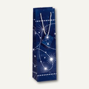 Geschenktasche Bottle Blue Mystery