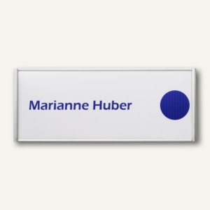 Türschild Silver