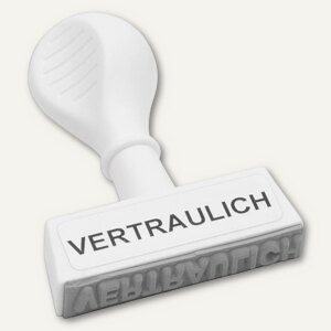 Textstempel VERTRAULICH