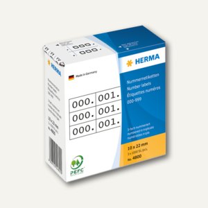 Nummernetiketten