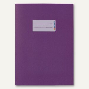 Heftschoner Papier DIN A5 violett 100% Altpapier