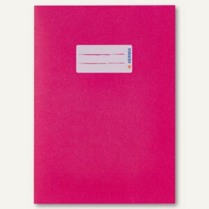 Heftschoner Papier DIN A5 pink 100% Altpapier