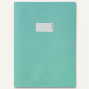 Heftschoner Papier DIN A4 türkis 100% Altpapier