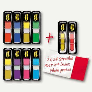 Index Mini PromoPack - 8 x 35 Streifen + 2 x 24 Indexpfeile