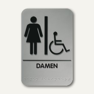 Piktogramm Damen (behindert)