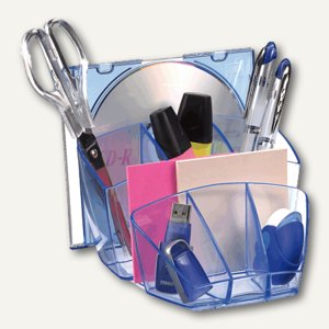 Schreibtischorganizer Eisblau