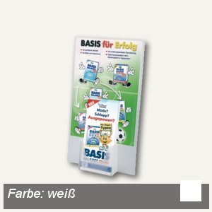 Prospektständer Lang DIN m. A4 Tasche