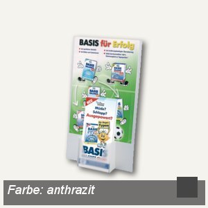 Prospektständer Lang DIN m. A4 Tasche