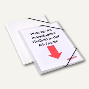 Eckspannermappe DIN A4 mit Tasche