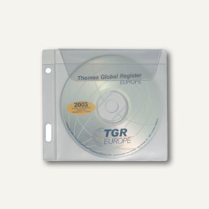 CD-Tasche mit Einsteckfach PVC
