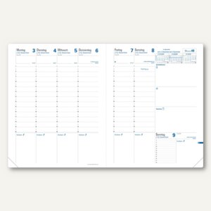 Quo Vadis Trinote Terminkalender-Einlage - 18 x 24 cm