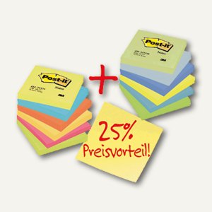 Haftnotizen Rainbow-Promotionpack