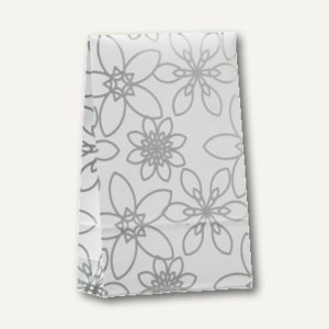 Geschenktaschen Silver Flower groß