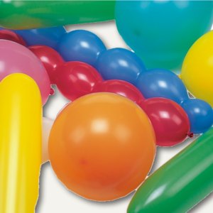 Luftballons verschiedene Formen