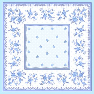 Mitteldecke Frisian Blue
