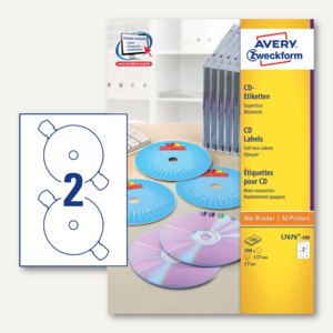 CD-Etiketten SuperSize