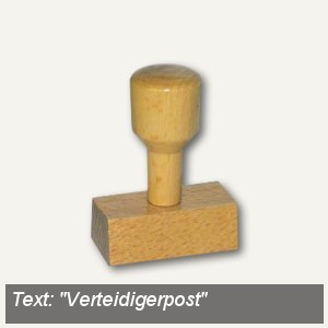 Vorgangsstempel Verteidigerpost
