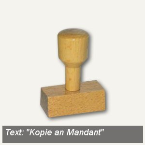 Vorgangsstempel Kopie an Mandant