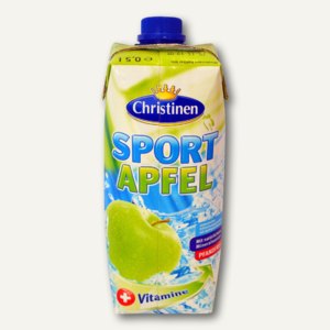 Sport Mineralwasser mit Apfelgeschmack