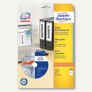 Ordner-Beschriftungs-Set