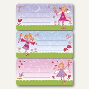 Buchetiketten Prinzessin