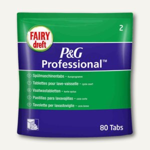 Professional Grün Spülmaschinentabs