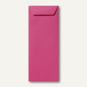 Farbige Briefumschläge 125 x 312 mm nassklebend ohne Fenster fuchsie 500St.