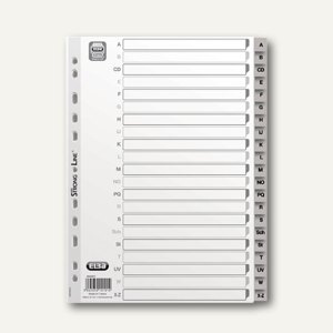 Kunststoff-Register A-Z volle Höhe DIN A4