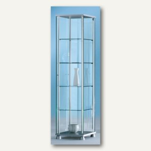 Ganzglasvitrine FORUM 2 - 172 x 43 x 43 cm