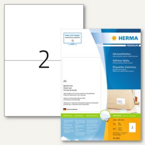 Adressetiketten Premium - 105 x 148 mm
