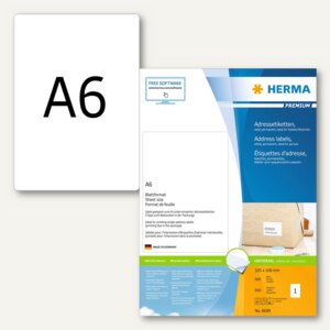 Adressetiketten Premium - 105 x 148 mm