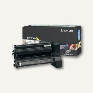 C77X Rückgabe-Toner gelb - ca. 10.000 Seiten