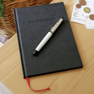 Haushaltsbuch Design
