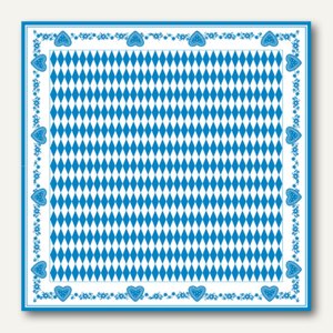 Mitteldecke Bayrisch Blau