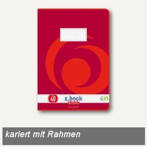 Schulheft x.book DIN A4