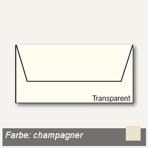 Transparente Briefumschläge DIN lang