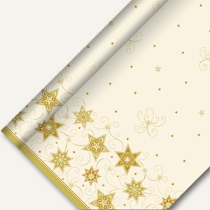 Tischdecke Just Stars creme