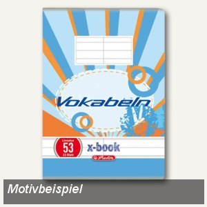 Vokabelheft x.book DIN A6