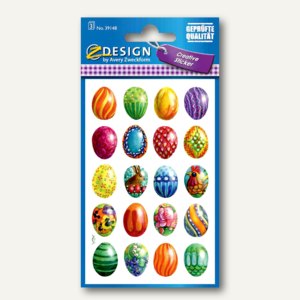 ZDesign Oster-Sticker Bunte Ostereier
