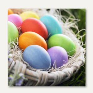 Dekorservietten Easter Basket