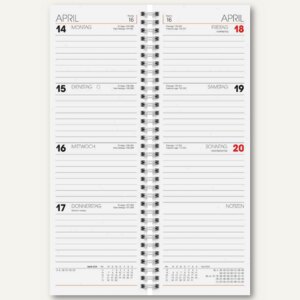 Wochenkalender - Hochformat