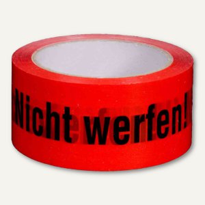 Signalklebeband Nicht werfen! - 50 mm x 66 m