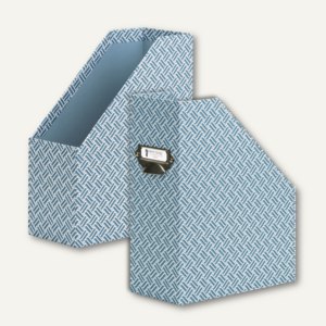 Twist-Smoky Blue Stehsammler mit Griff