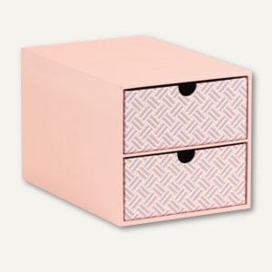 Twist - Apricot 2er Schubladenbox für DIN A5