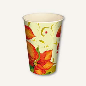 Motiv Trinkbecher Christmas Flower